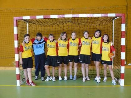 L'équipe des Moins de 14 ans Féminines de la saison 2007-2008