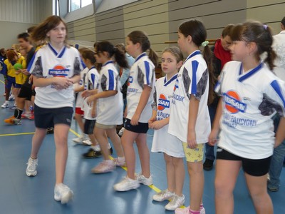 Photos des matchs des Moins de 12 ans Féminines de Cluses handball du 31 janvier 2009