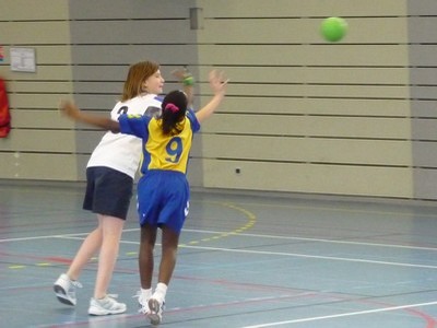 Photos des matchs des Moins de 12 ans Féminines de Cluses handball du 31 janvier 2009