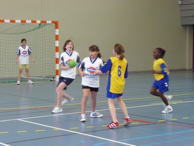 L'équipe des Moins de 12 ans Féminines de la saison 2008-2009