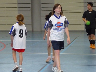 Photos des matchs des Moins de 12 ans Féminines de Cluses handball du 31 janvier 2009
