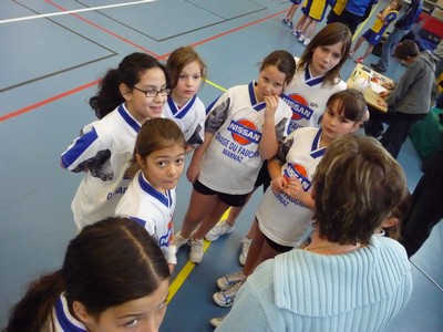 Photos des matchs des Moins de 12 ans Féminines de Cluses handball du 31 janvier 2009