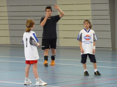 Photos des matchs des Moins de 12 ans Féminines de Cluses handball du 31 janvier 2009