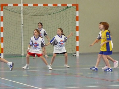 Photos des matchs des Moins de 12 ans Féminines de Cluses handball du 31 janvier 2009