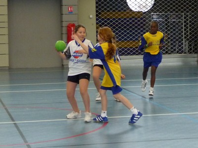 Photos des matchs des Moins de 12 ans Féminines de Cluses handball du 31 janvier 2009