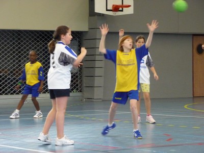 Photos des matchs des Moins de 12 ans Féminines de Cluses handball du 31 janvier 2009