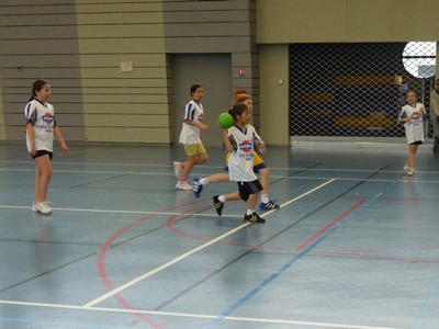 Photos des matchs des Moins de 12 ans Féminines de Cluses handball du 31 janvier 2009
