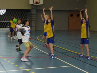 Photos des matchs des Moins de 12 ans Féminines de Cluses handball du 31 janvier 2009