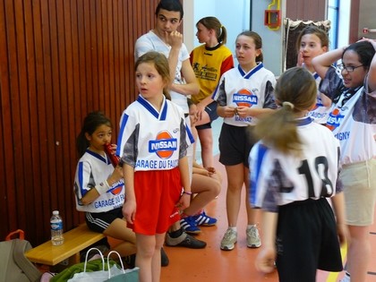 Matchs Moins de 12 ans Féminines du 14 mars 2009
