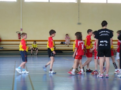Matchs des Moins de 12 ans Masculins de Cluses Handball du 9 mai 2009