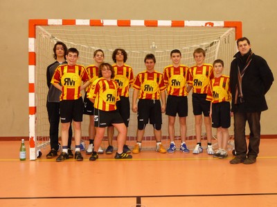 L'équipe des Moins de 16 ans Masculins de la saison 2008-2009