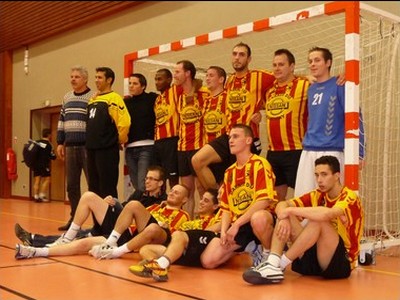 Match Plus de 16 ans Masculins Cluses HB vs La Rochette du 17 janvier 2009