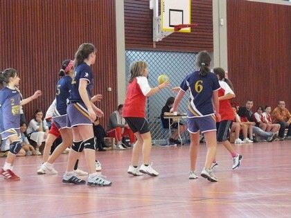 Moins de 12 ans Féminines 2009-2010 de Cluses Handball