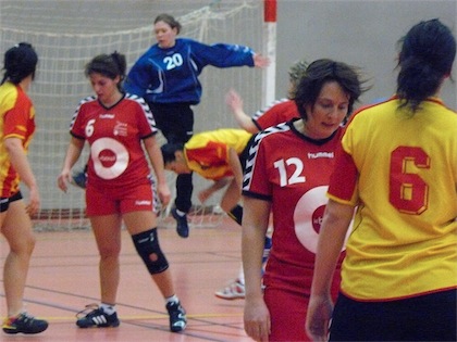 Match P15F Cluses vs Annecy Handball du 15 janvier 2011