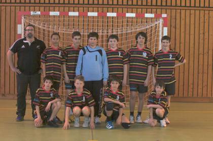 Matchs de l'équipe 2 des Moins de 14 ans Masculins du 17 mars 2012