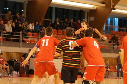 Match Moins de 17 ans Masculins - Annecy HB vs Entente Arve-Giffre HB du 14 janvier 2012