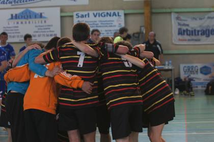 Photo du match Moins de 17 ans Masculins Livron vs Arve-Giffre HB du 28 avril 2012