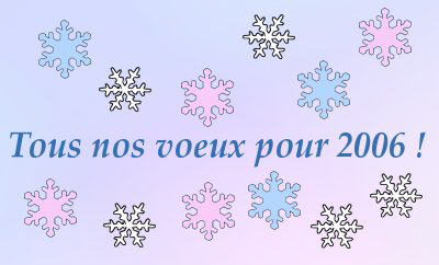 Vœux nouvel an 2006