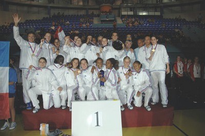 Equipe de France Filles Championne d'europe 2007