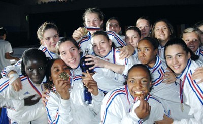 Equipe de France Filles Championne d'europe 2007