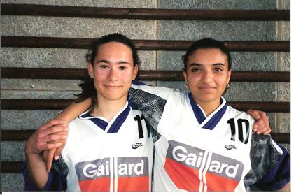 Faten Yahiaoui avec Stéphanie Bricoud