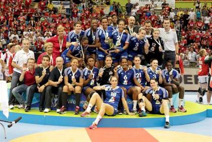 Équipe de France féminine - Photo finale du mondial 2011