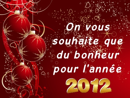 Vœux pour 2012