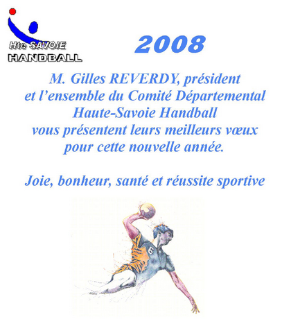Voeux du Comité Départemental de Handball